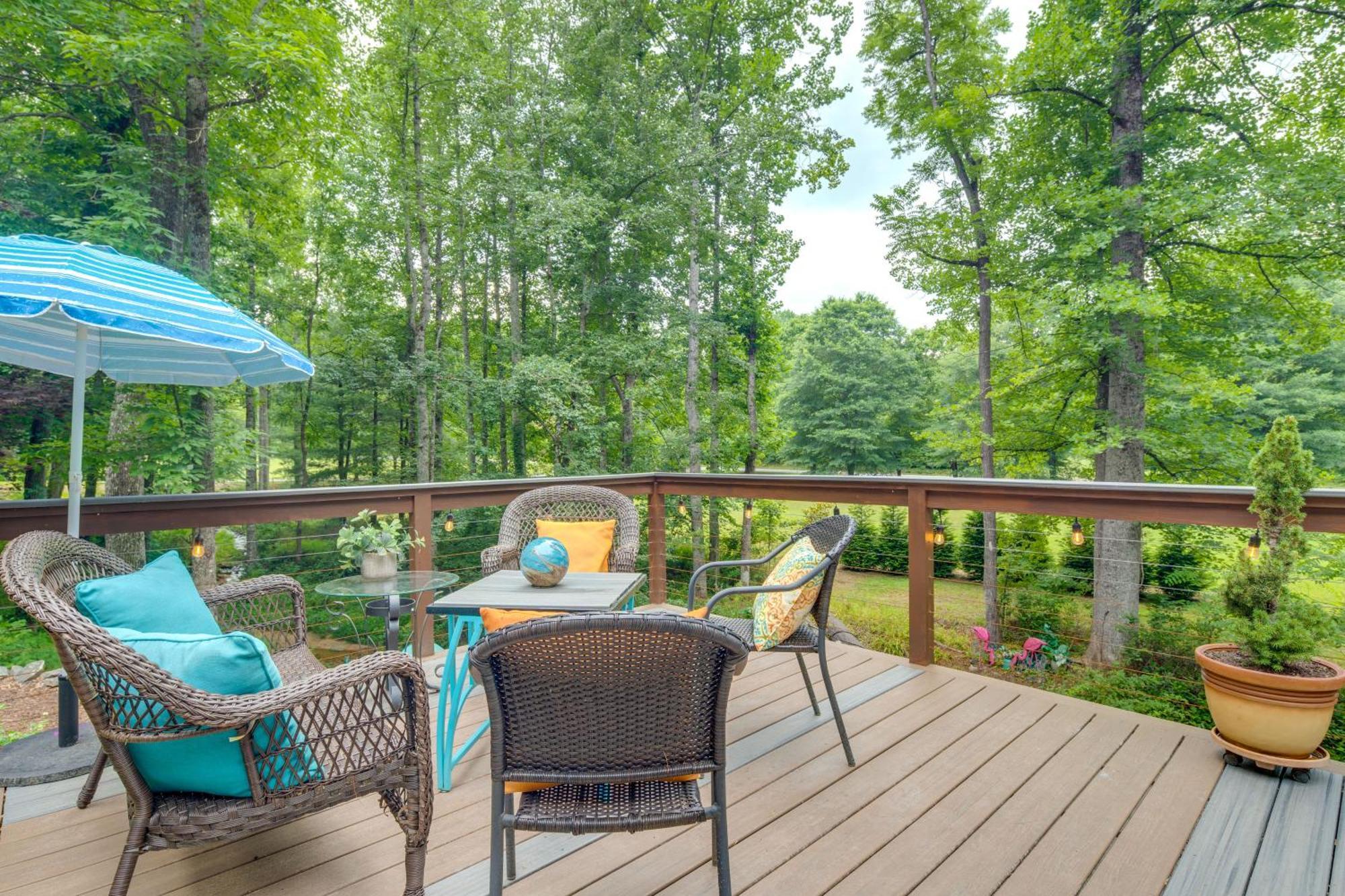 Creekside Hendersonville Haven Hot Tub And Fire Pit Экстерьер фото