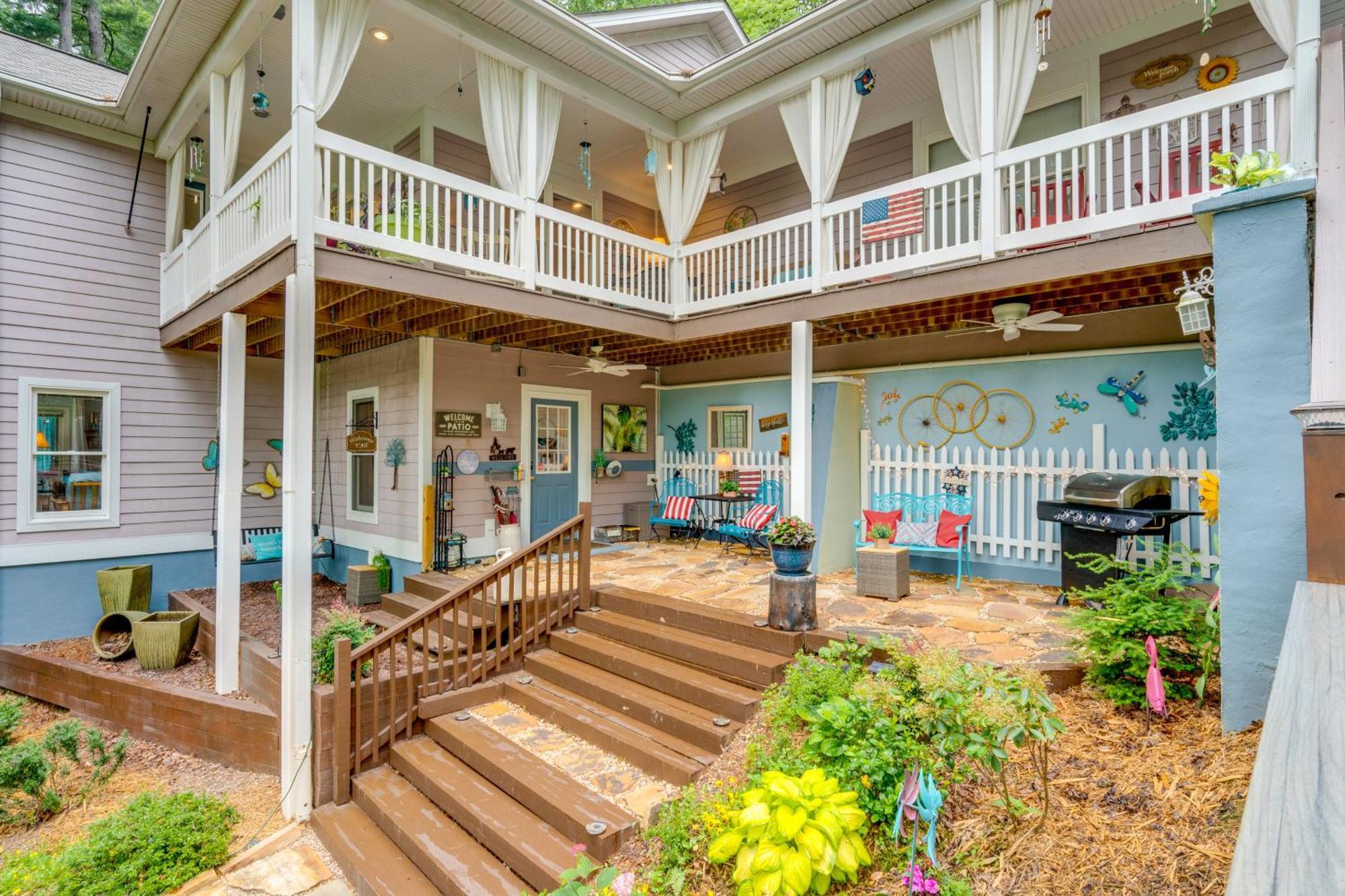Creekside Hendersonville Haven Hot Tub And Fire Pit Экстерьер фото