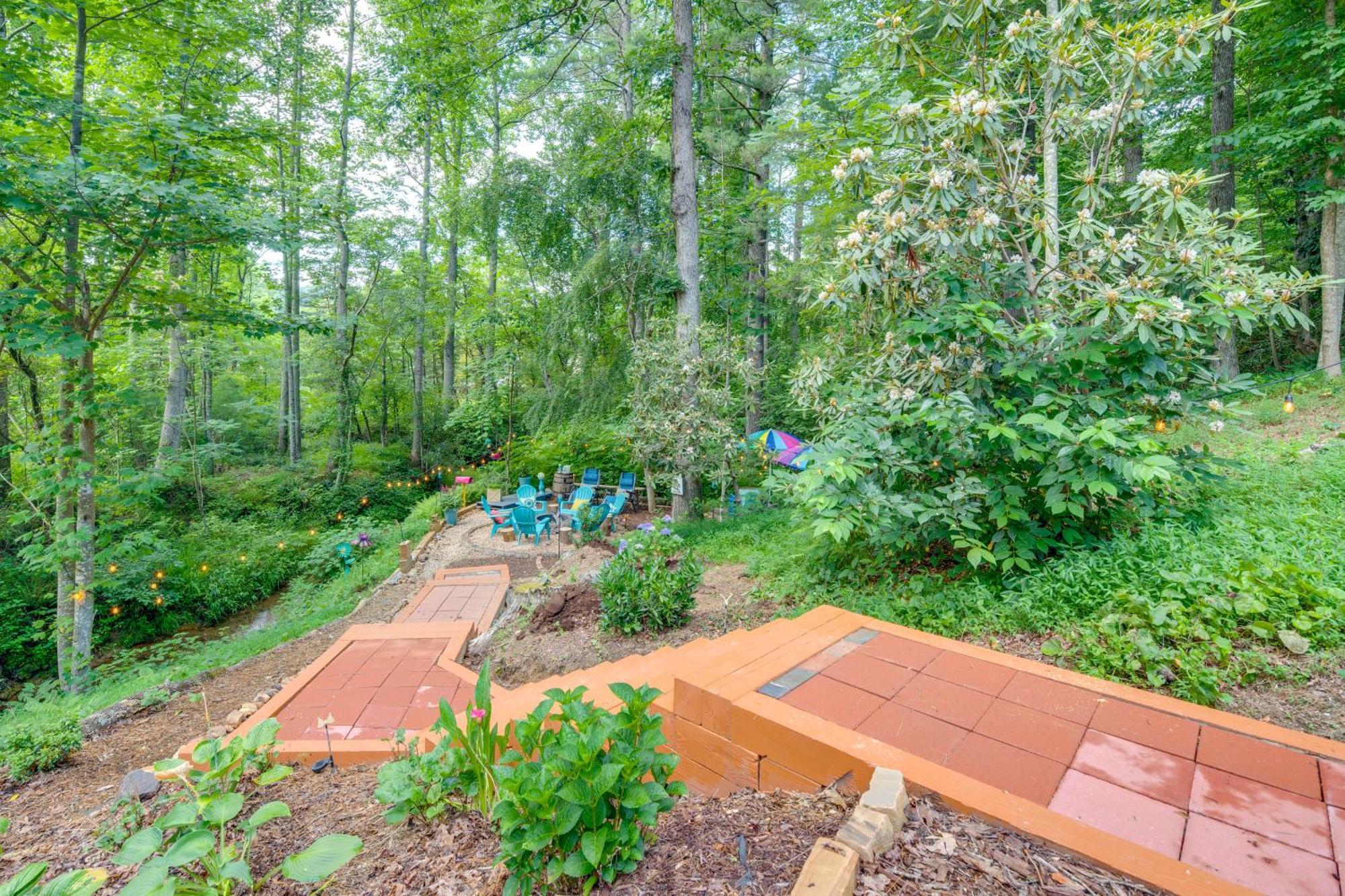 Creekside Hendersonville Haven Hot Tub And Fire Pit Экстерьер фото